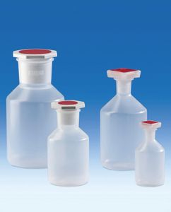 Reagent bottles, PP, with stopper