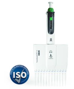 Transferpette® S 12-channel pipette, adjustable, with ISO calibration certificate