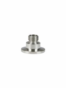 Small flange, stainless steel, KF DN 16,thread G 1/4", e.g. for diaphragmpumps MD 4 NT, MV 2 NT, ME 8 NT