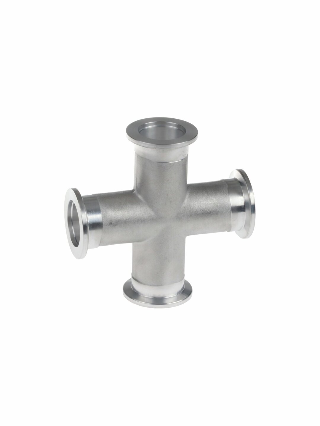 Cross piece,aluminum, KF DN 40/40/40/40