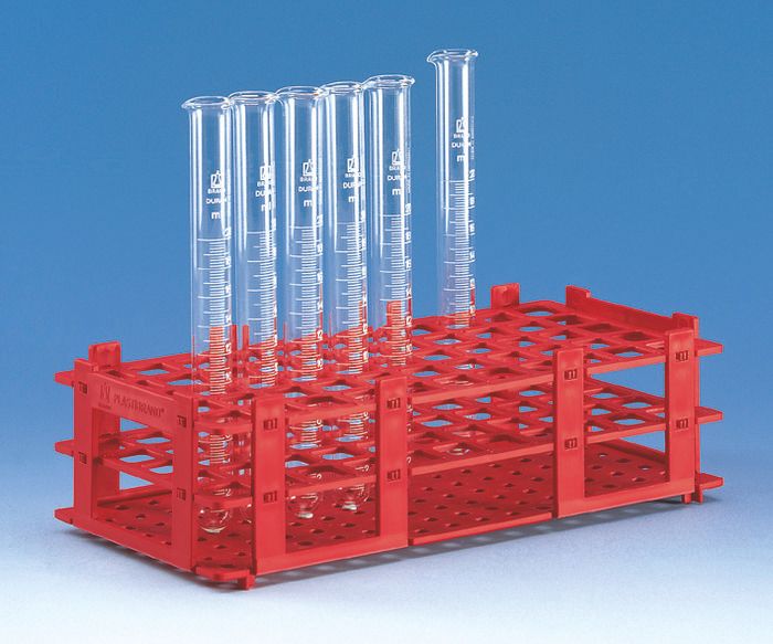 test tube rack with 4 test tubes
