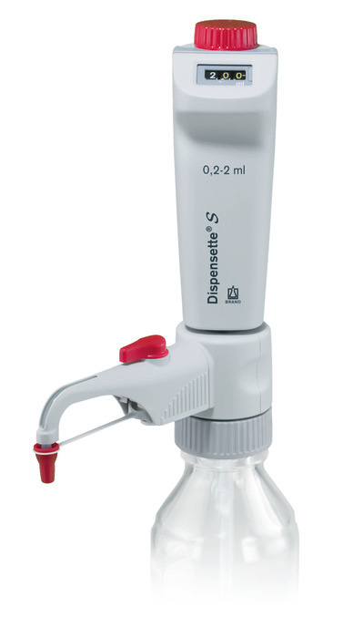 Dispensette® S, digital, DE-M, 0,2 ml - 2 ml, with Recirculation valve