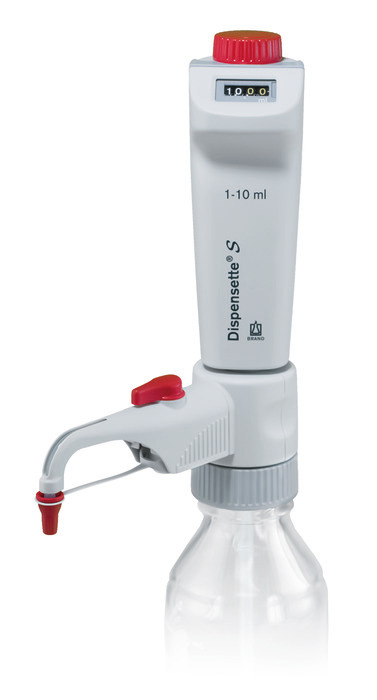 Dispensette® S, digital, DE-M, 1 ml - 10 ml, with Recirculation valve