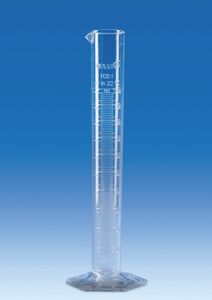 Graduated cylinders, SAN, Class B tall form, with molded graduations