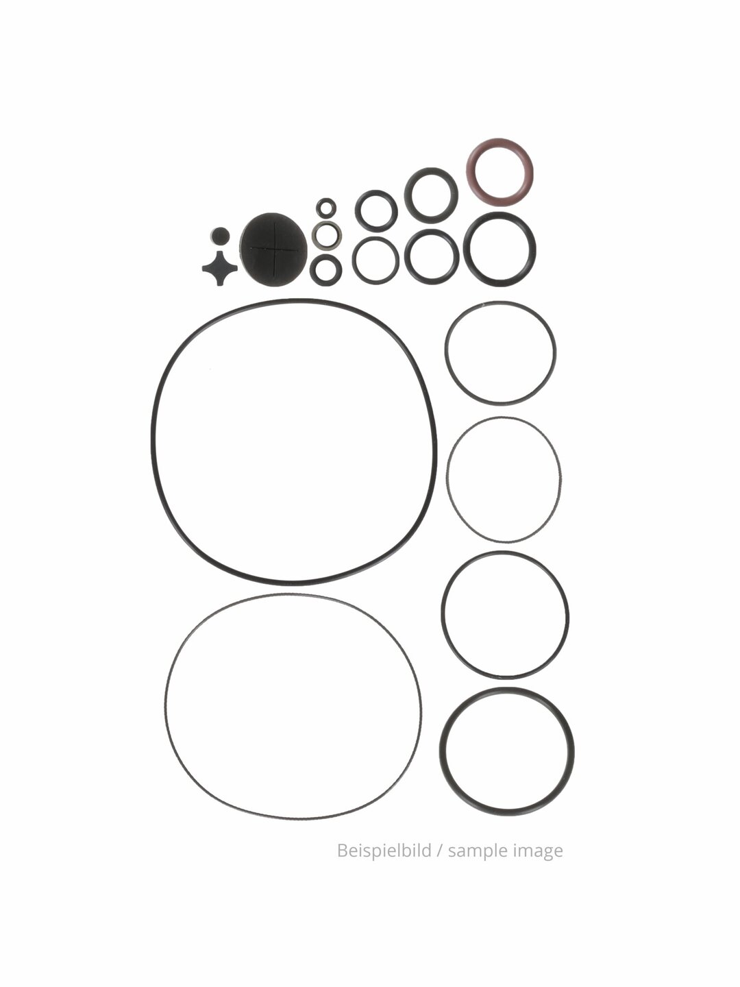 Set of seals for oil mist filterFO R2 - R6