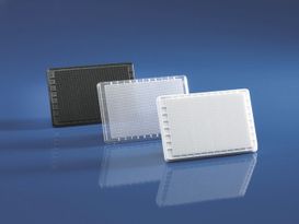 BRANDplates® microtitration plate, 1536-well, pureGrade™, PS, BIO-CERT® CERTIFIED QUALITY