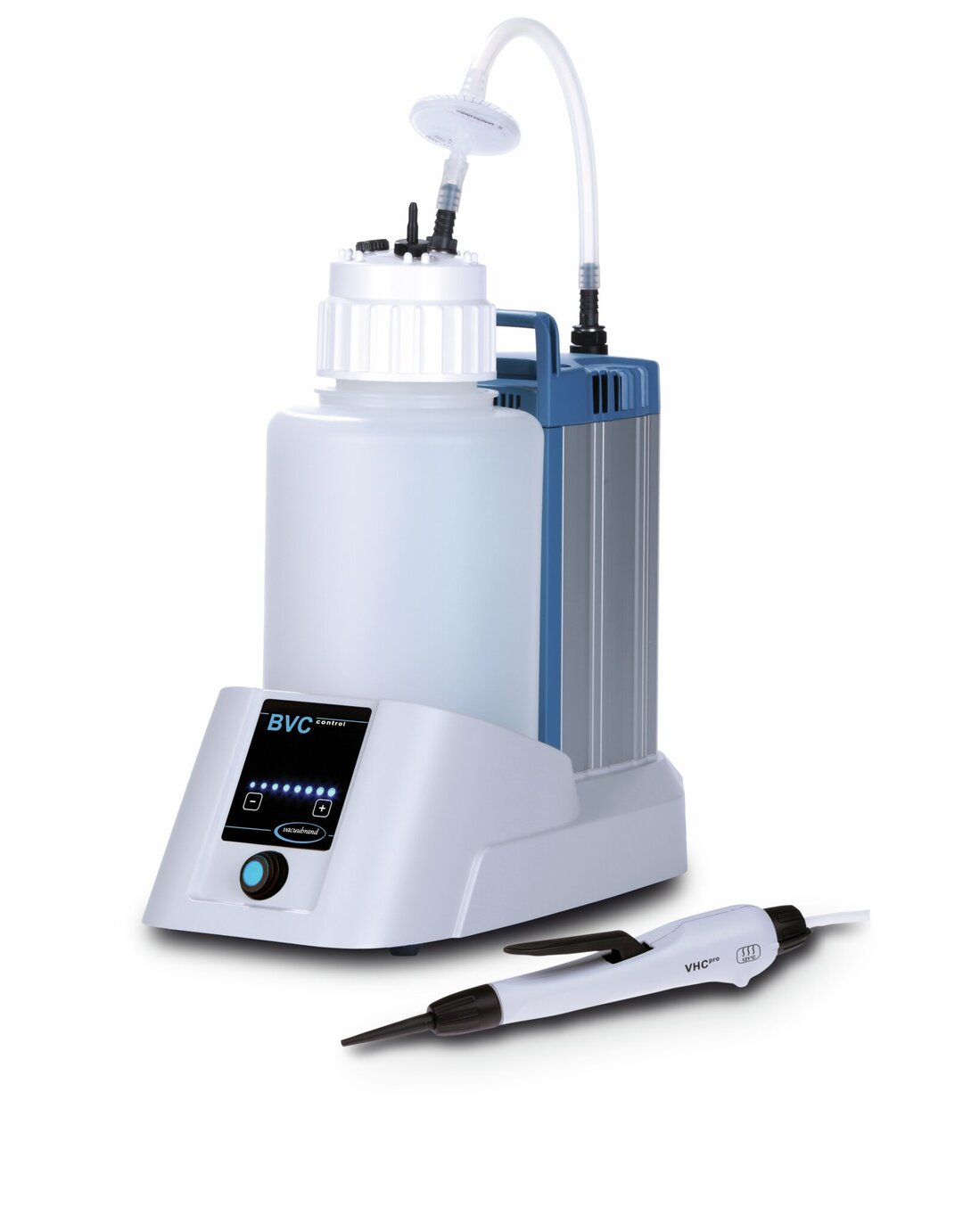 BVC control Fluid aspiration system