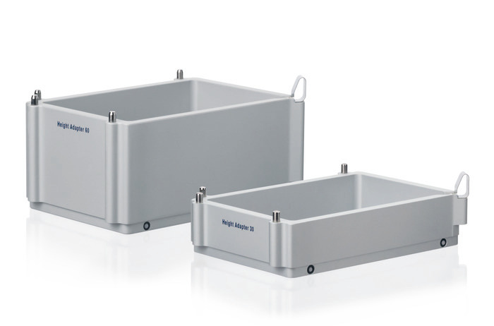 Hight adapter for Liquid Handling Station, aluminum