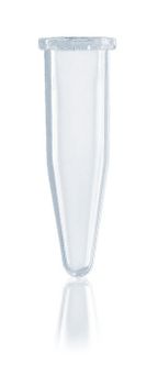 Microcentrifuge tubes, PP, 1.5 ml, without cap, transparent