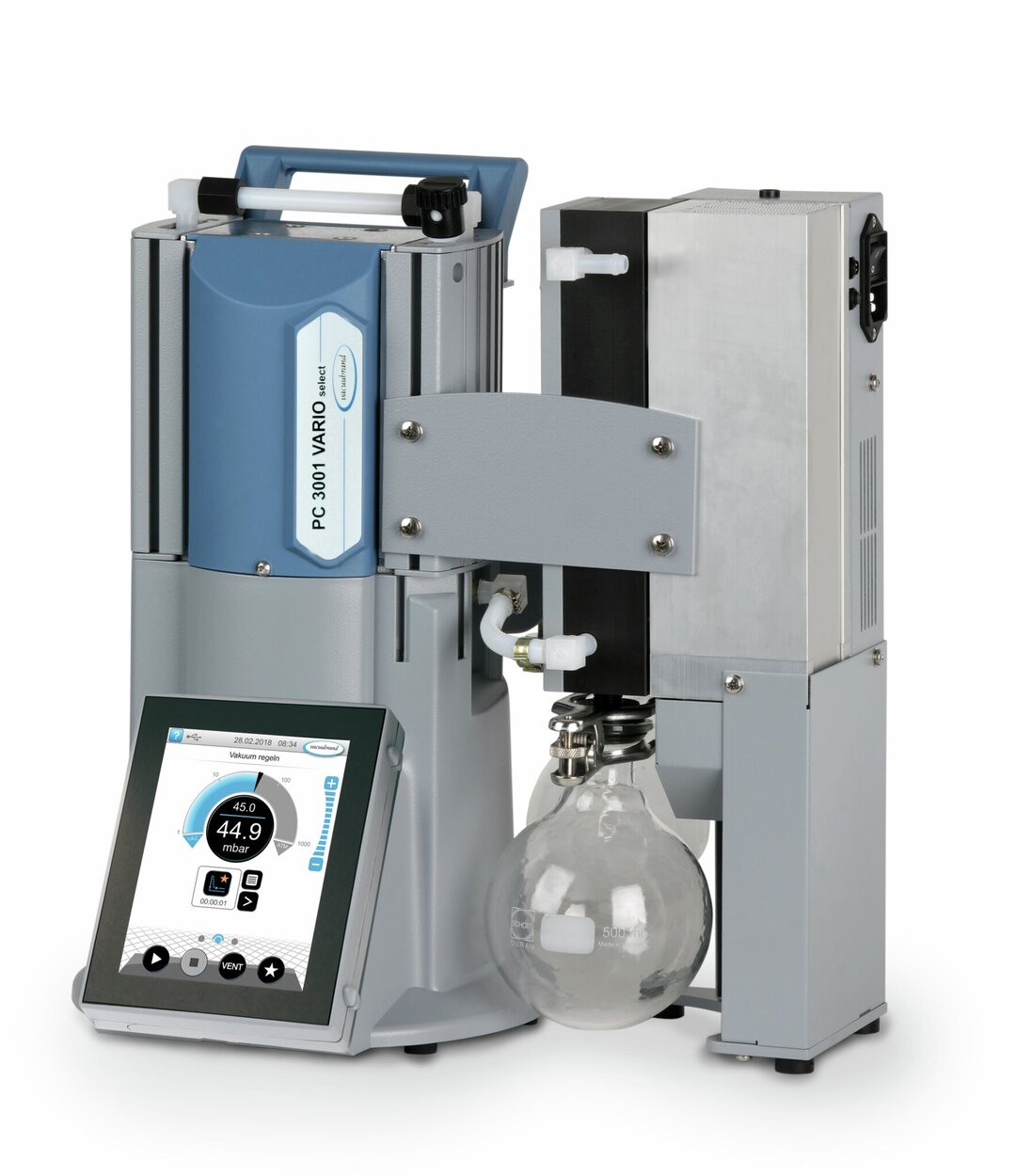 VARIO chemistry pumping unit,PC 3001 VARIO select EKP,with exhaust vapor condenser Peltronic,100-120V / 200-230V / 50-60Hz, without mains cable