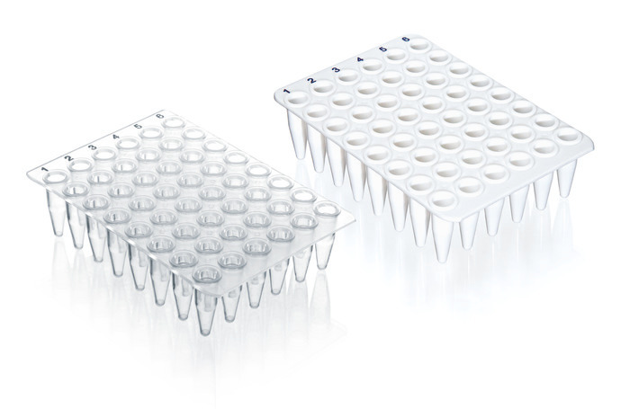 PCR plate 48-well, PP, 0.2 ml, without skirt, BIO-CERT® PCR QUALITY