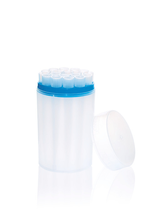 Pipette tips, racked, TipBox, 1.000 - 10.000 &micro;l, PP, colorless, CERTIFIED LIFE SCIENCE QUALITY