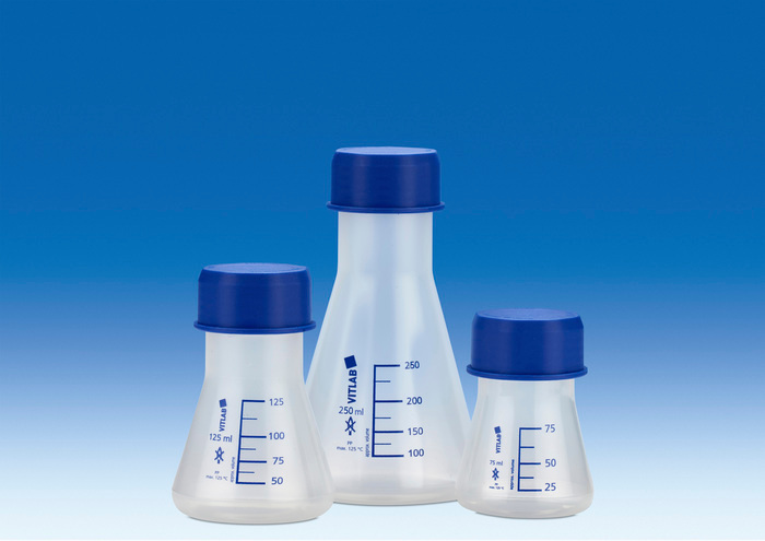 Erlenmeyer flasks, PP