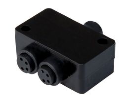 Y-adapter VACUU·BUS 1 x male,2 x female,with extension cable VACUU·BUS, 2 m